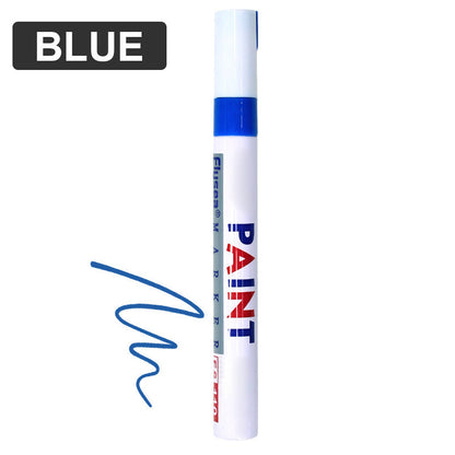 🛞 Waterproof Tire Paint Marker – 12 Colors for DIY Tire Lettering & Customization