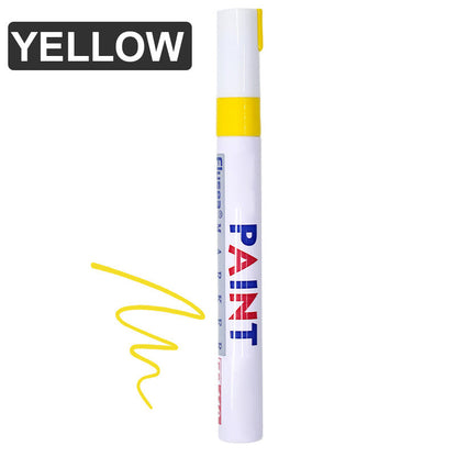 🛞 Waterproof Tire Paint Marker – 12 Colors for DIY Tire Lettering & Customization