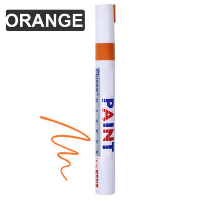 🛞 Waterproof Tire Paint Marker – 12 Colors for DIY Tire Lettering & Customization
