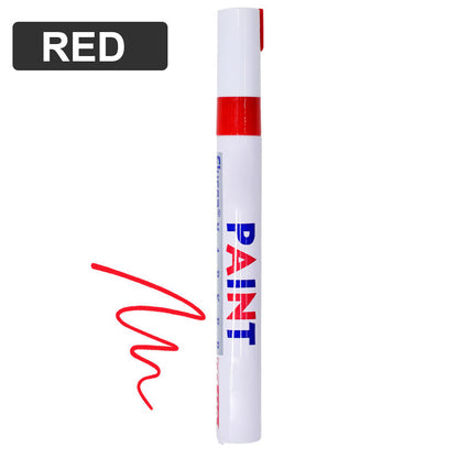 🛞 Waterproof Tire Paint Marker – 12 Colors for DIY Tire Lettering & Customization