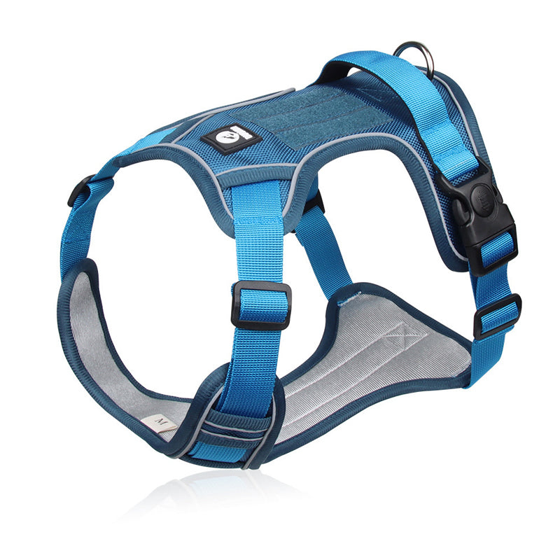 No Pull Dog Harness with Leash & Collar LED