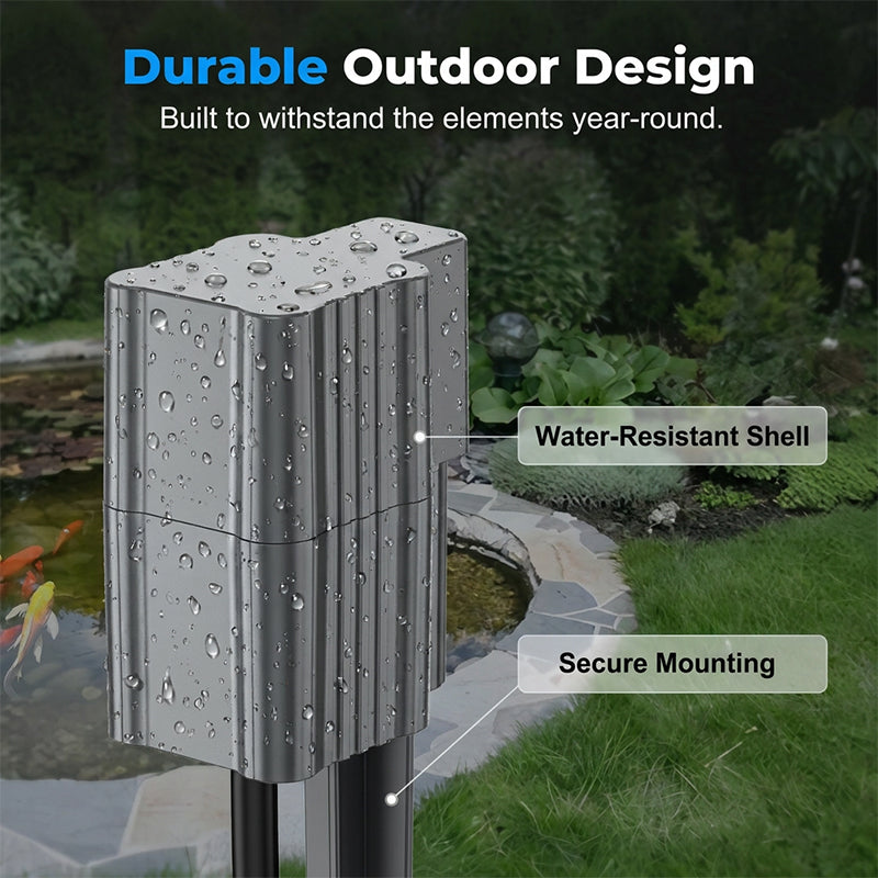 ☀️🐟 Solar Powered Pond Aerator with Air Pump – Easy Installation, No Wiring Required for Fish Ponds & Water Gardens 💦