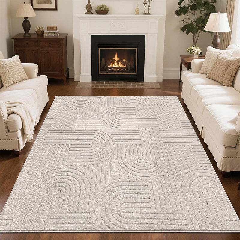 Soft Arch Pattern Area Rug