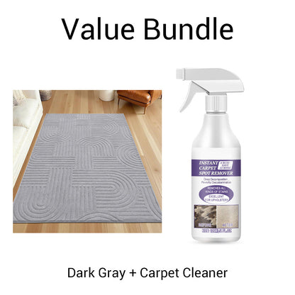 Soft Arch Pattern Area Rug