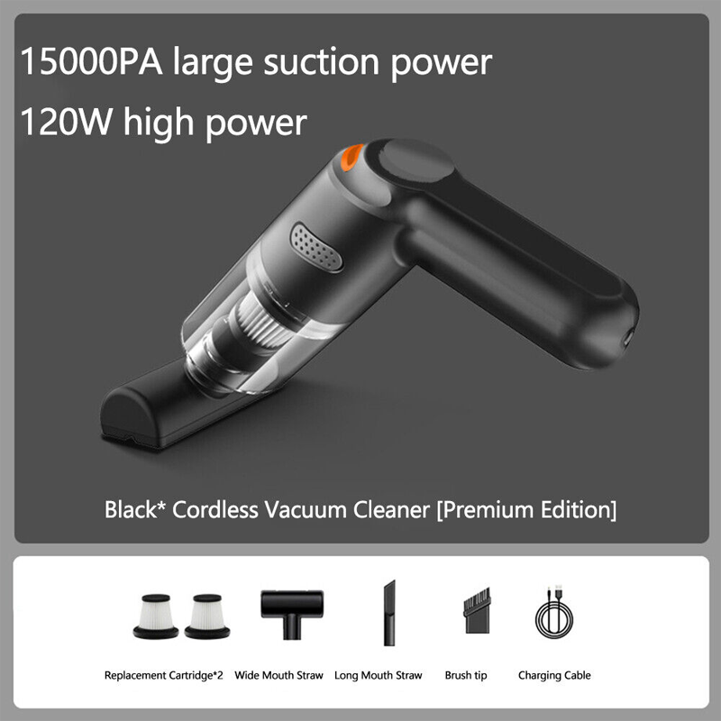 ⏳50% off⏰Cordless car vacuum – 10000Pa suction, lightweight, long battery life!🚗💨