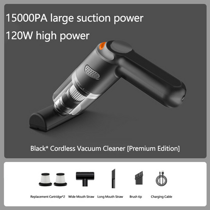 ⏳50% off⏰Cordless car vacuum – 10000Pa suction, lightweight, long battery life!🚗💨