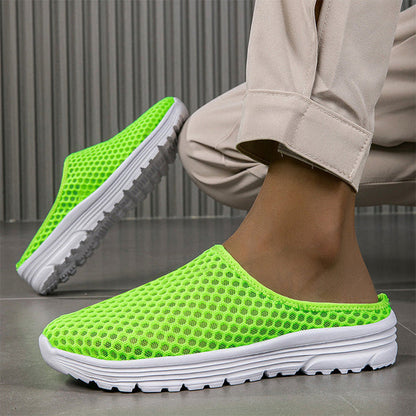 Breathable Mesh Comfort Slippers – Lightweight, Casual Slip-On Shoes for Everyday Wear