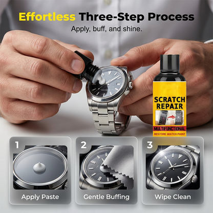 ✨ Multifunctional Scratch Repair Polish – Polishing Paste for Light Surface Marks on Watches, Jewelry & Metal
