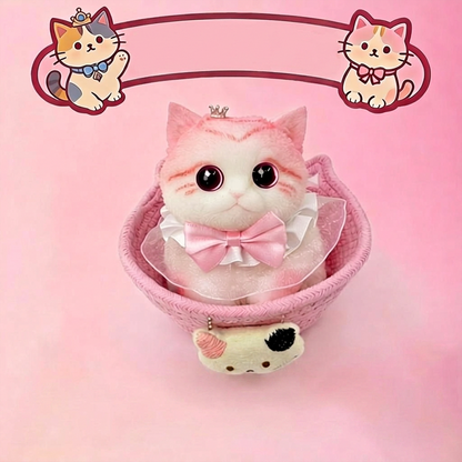 Squishy Cat Plush Toy – Soft Slow-Rebound Stress Relief Companion