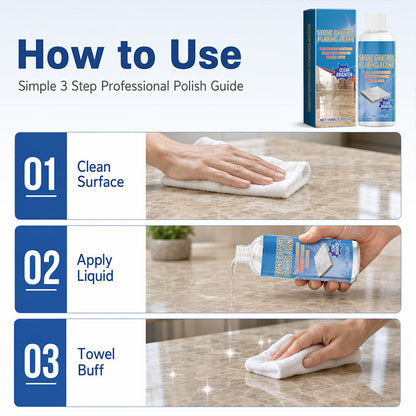 ⭐️Marble Cleaning and Polishing Agent – 100ml Stone Surface Care