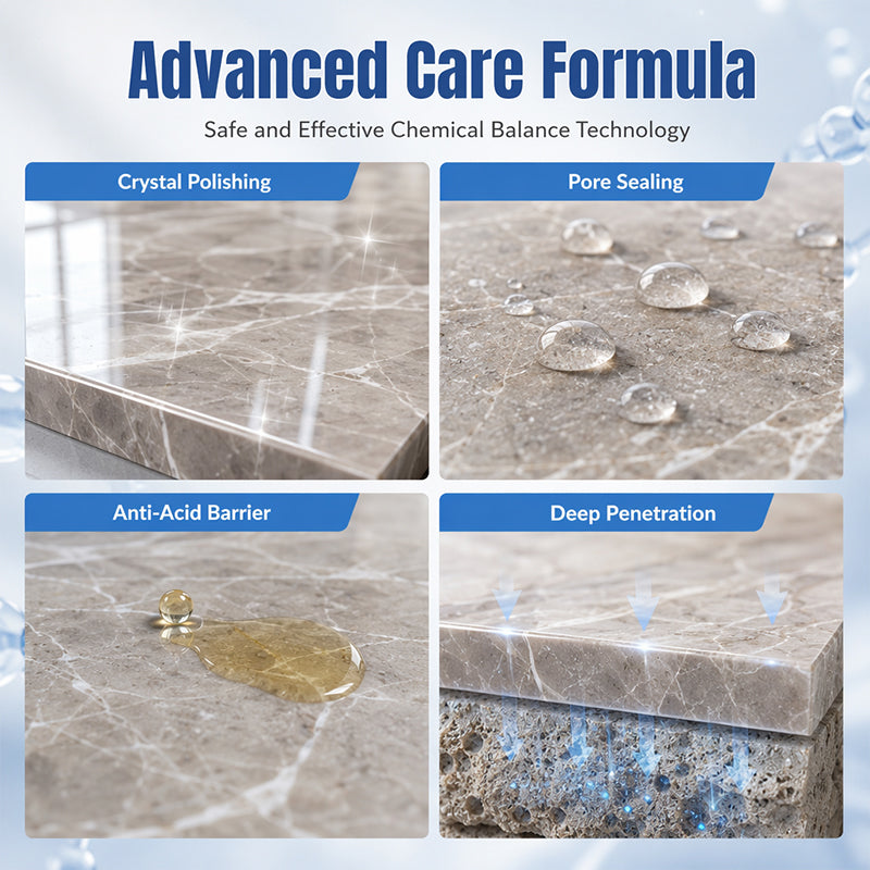 ⭐️Marble Cleaning and Polishing Agent – 100ml Stone Surface Care