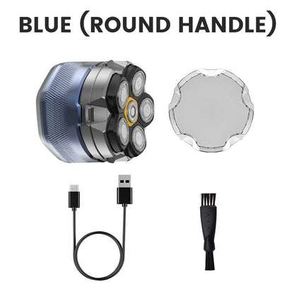 6D Waterproof Head Shaver Kit for Bald Men