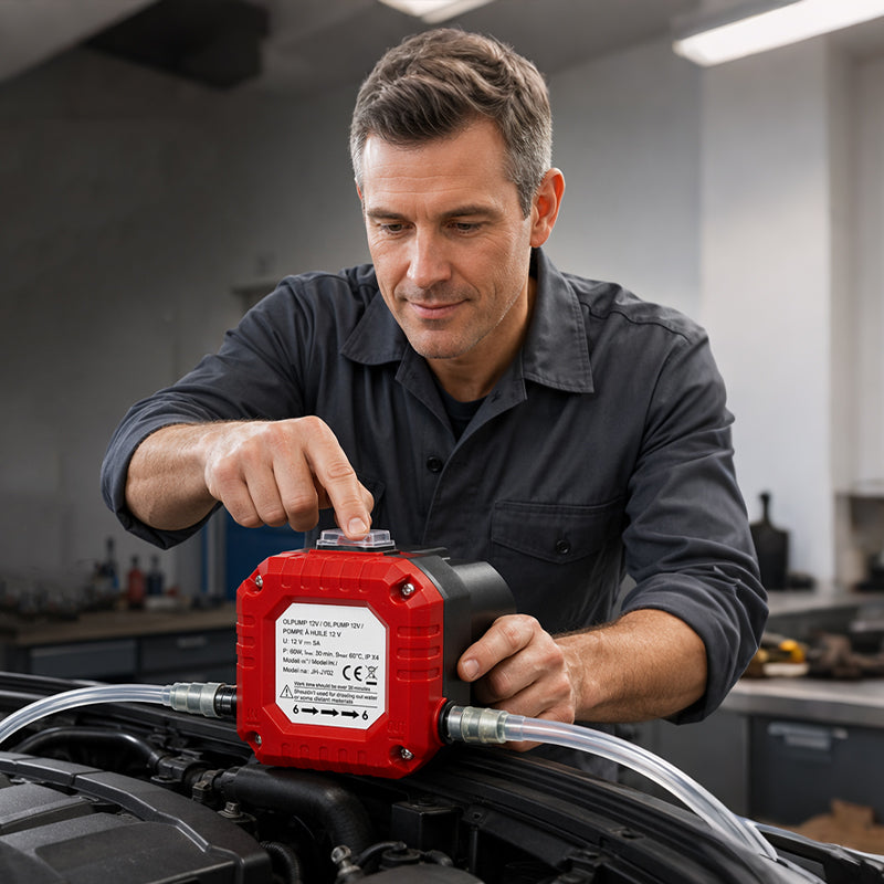Portable Electric Oil Change Pump – product image