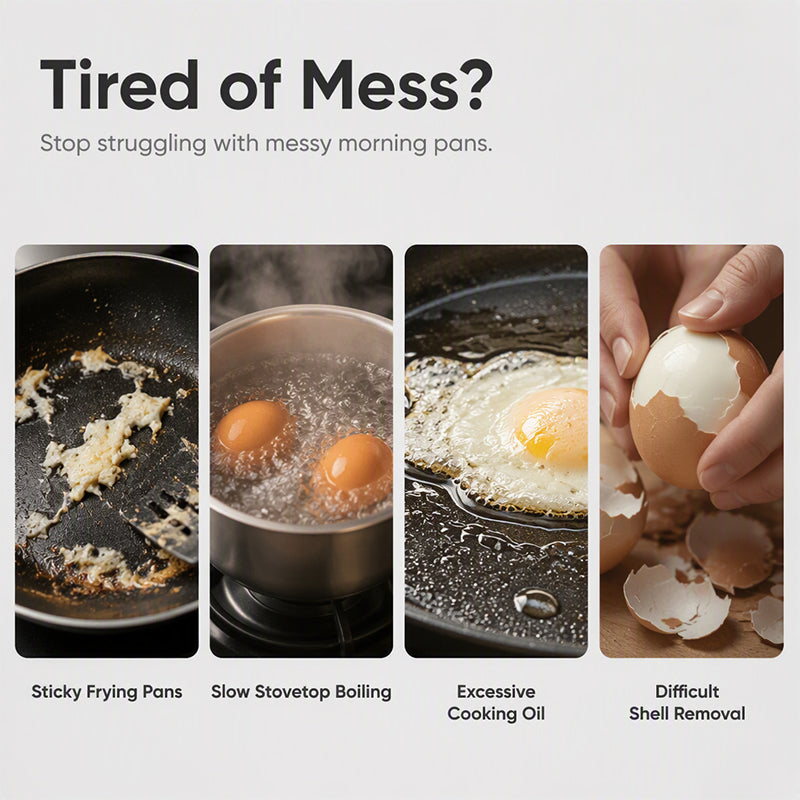 🥳 2026 SALE 🥳💞 50K+ SOLD!   Microwave Egg Cooker — Dual-cavity, non-stick, and easy to clean. A healthier alternative to frying — stock up and save! 🏠✅