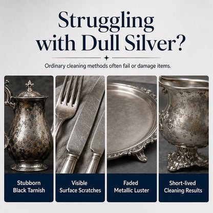 ✨ Silver Polish Cream – Anti-Tarnish Cleaner & Shine Restorer