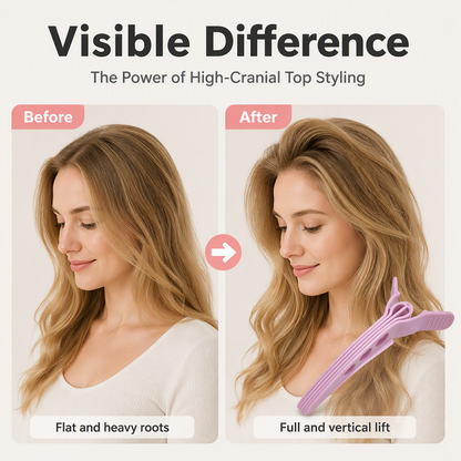 50% Off for a Limited Time!!! A root-lifting clip specifically designed for thinning hair at the crown