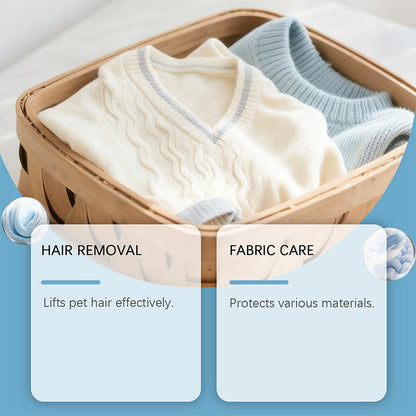 🐾 Reusable Pet Hair Laundry Balls – Catch Fur Without Snagging Clothes