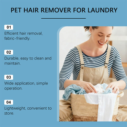 🐾 Reusable Pet Hair Laundry Balls – Catch Fur Without Snagging Clothes