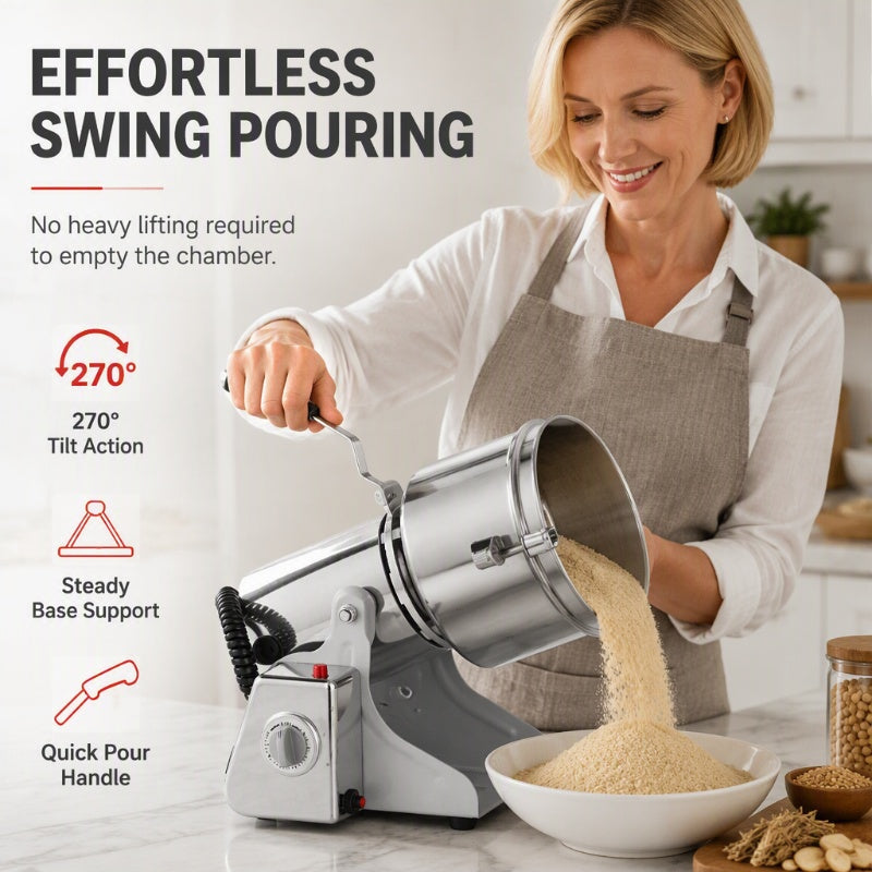 ⚡ LIMITED‑TIME 50% OFF! 🌪️ Ultra‑Fine Electric Grinder – Powerful, Practical, Easy‑Clean ✨