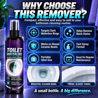 🚽 Toilet Bowl Waterline Cleaner – Tackles Dark Rings & Limescale Buildup