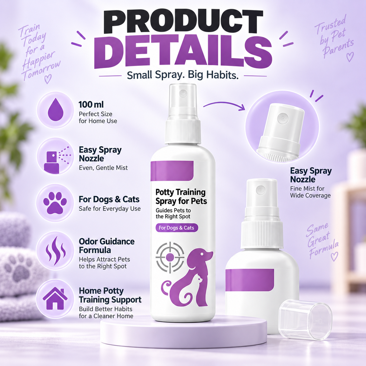 120ml Potty Training Spray