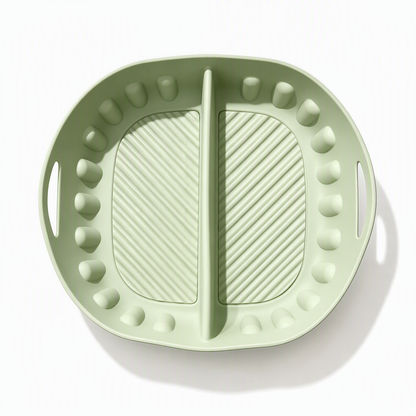⭐️Reusable Divided Air Fryer Silicone Liner