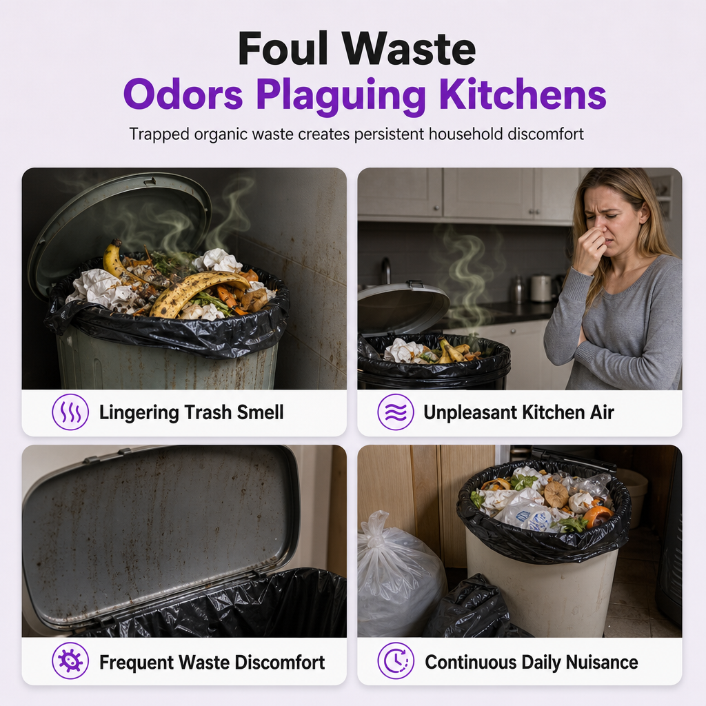🌿 6-Piece Trash Can Deodorizer Set – Gentle Odor Eliminator