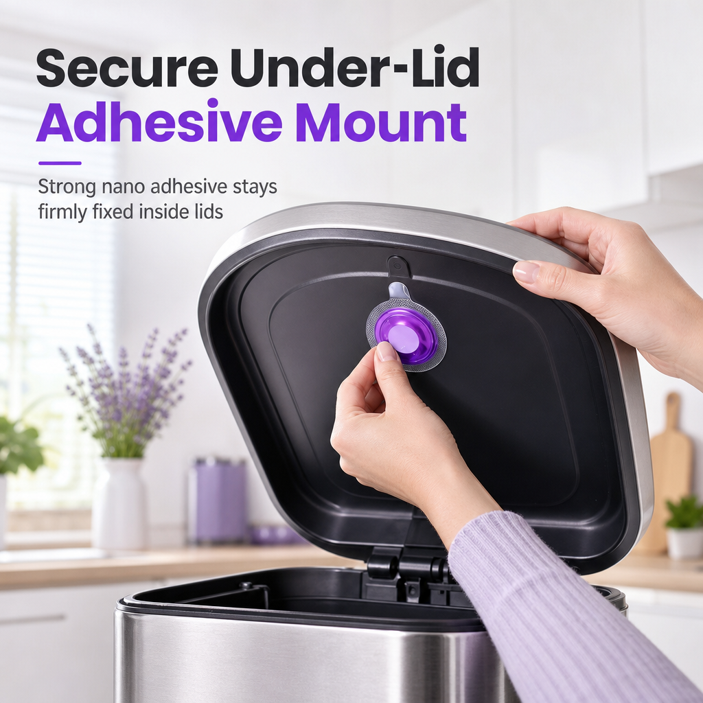 🌿 6-Piece Trash Can Deodorizer Set – Gentle Odor Eliminator