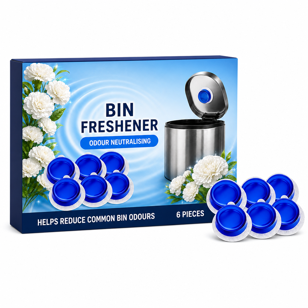 🌿 6-Piece Trash Can Deodorizer Set – Gentle Odor Eliminator