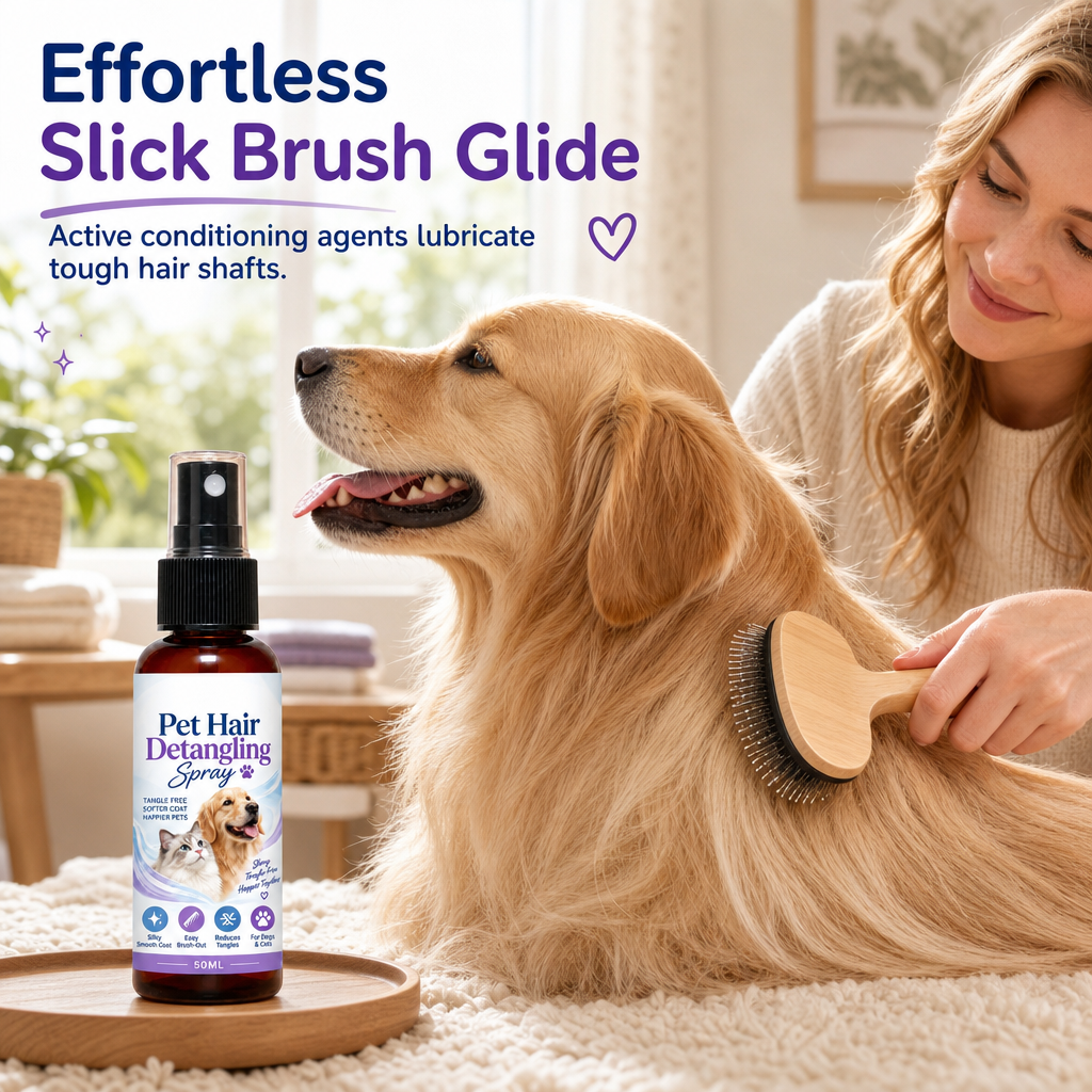 Pet Detangling & Smoothing Spray – product image