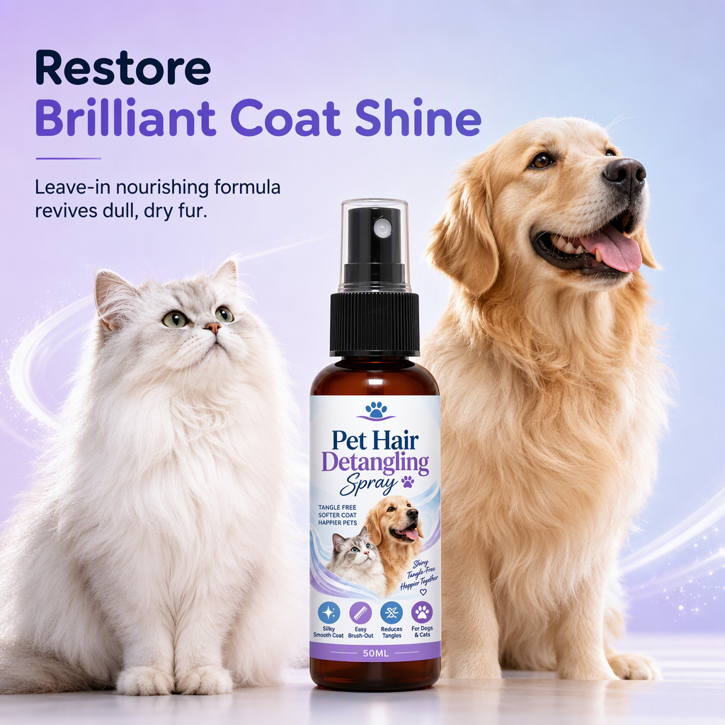 Pet Detangling & Smoothing Spray – product image