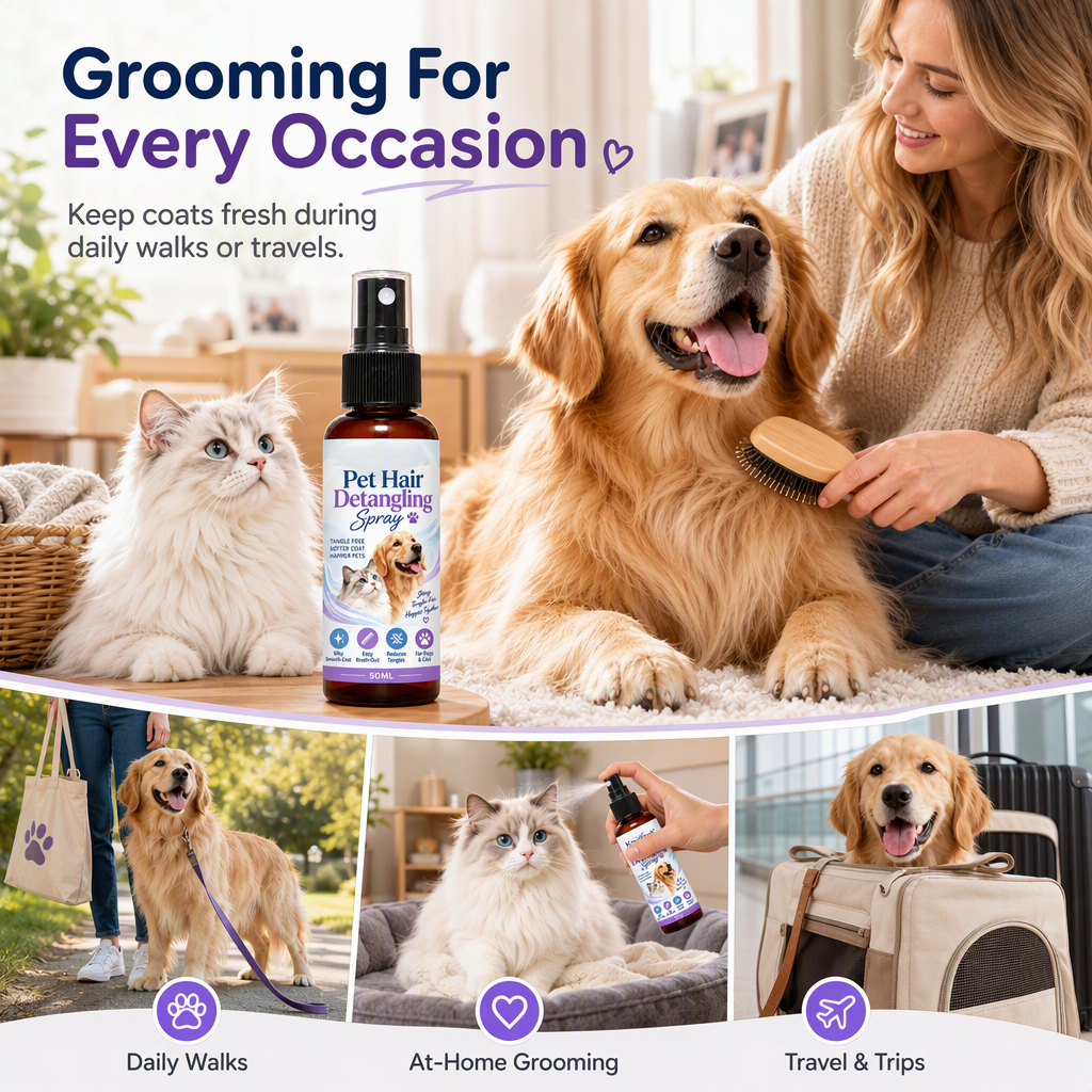 Pet Detangling & Smoothing Spray – product image