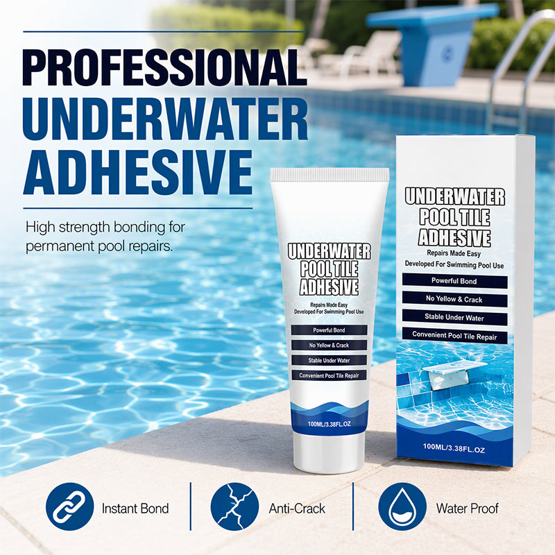 💧 High-Strength Underwater Pool Tile Adhesive – Durable Waterproof Bond for Pool Tile Repairs