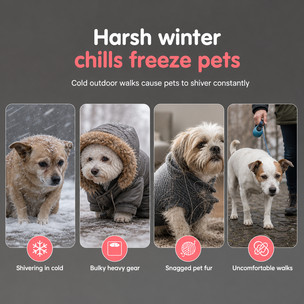 Fleece-Lined Pet Vest – product image