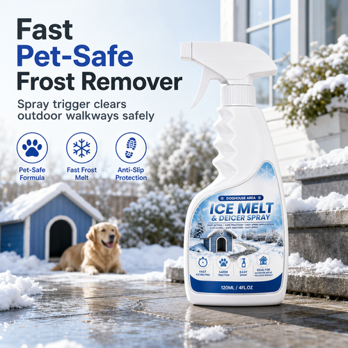 ❄️🐾 50% OFF! Outdoor De-Icing & Snow Melting Spray – pet-safe, dissolves frost on contact. Clear steps, walkways & patios fast! 🛡️✅