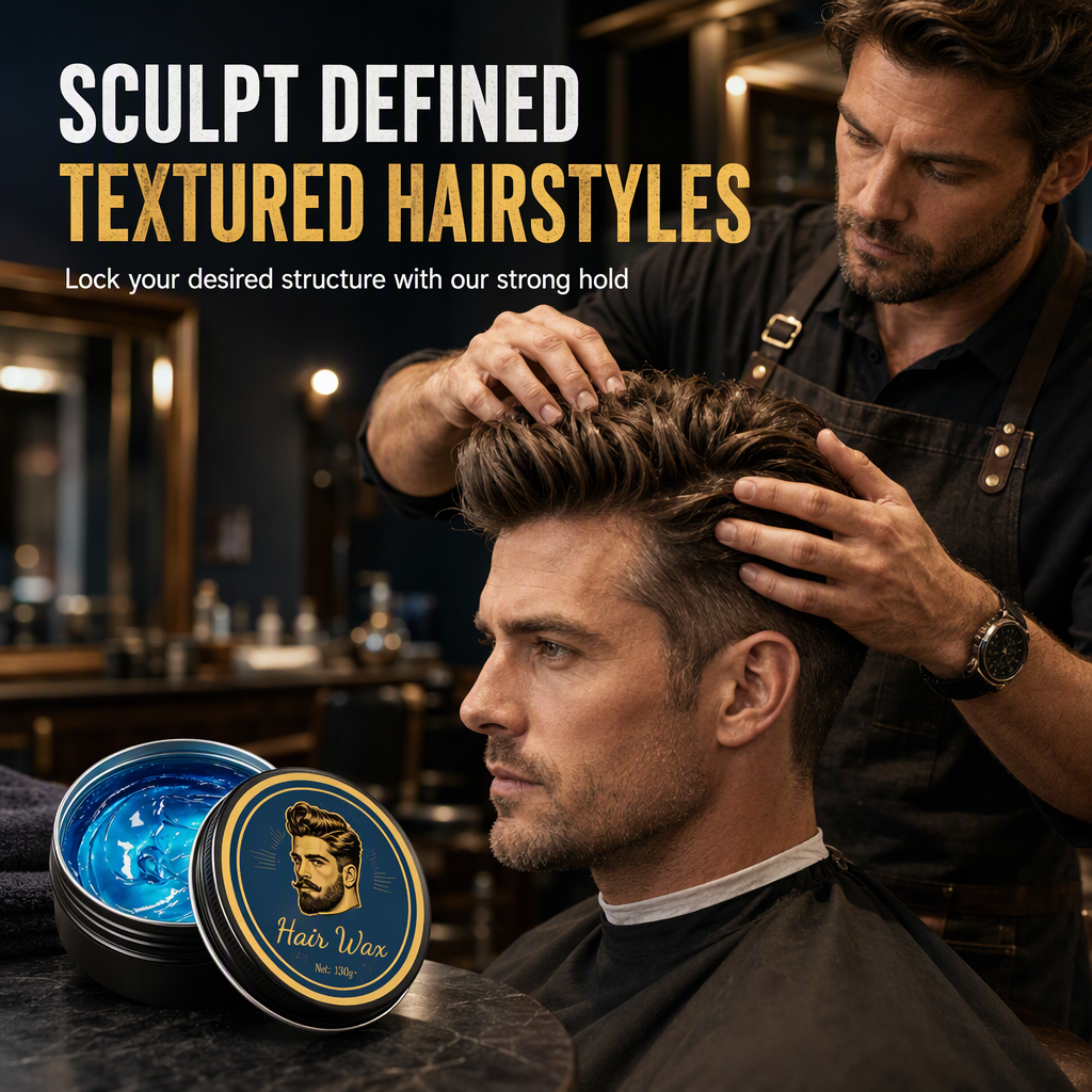 🔥 Cologne Scented Men's Hair Pomade 130g Long Lasting Hold and Volumizing Styling Wax