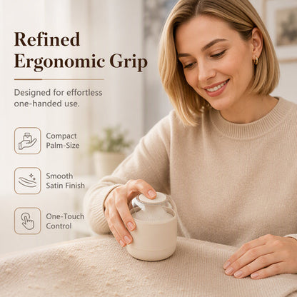 🧶👕50% OFF NOW! Magnetic Lint Remover – Portable Electric Fabric Shaver, 6-Blade Precision Defuzzer, Restore Smoothness for Sweaters, Blankets & Garments