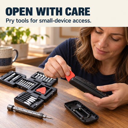 55 In 1 Magnetic Screwdriver Set 360° Handle Special Bits for PC Chassis & Home Appliance Repair