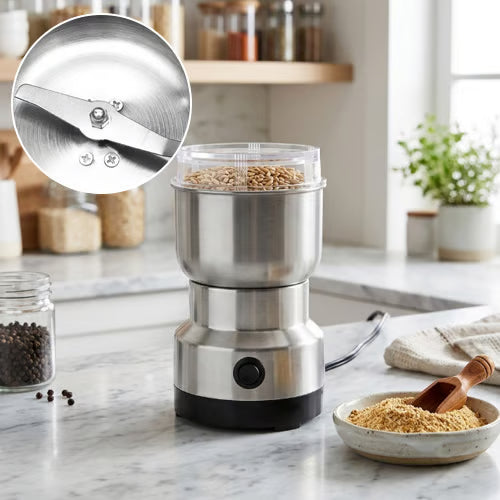⏳Last Day 49 OFF✨ High-Speed Stainless Steel Grain Grinder