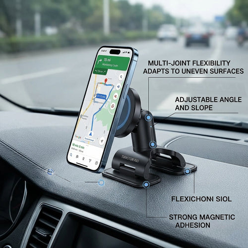 Ultimate Hands-Free Driving: Ultra-Stable Car Phone Mount